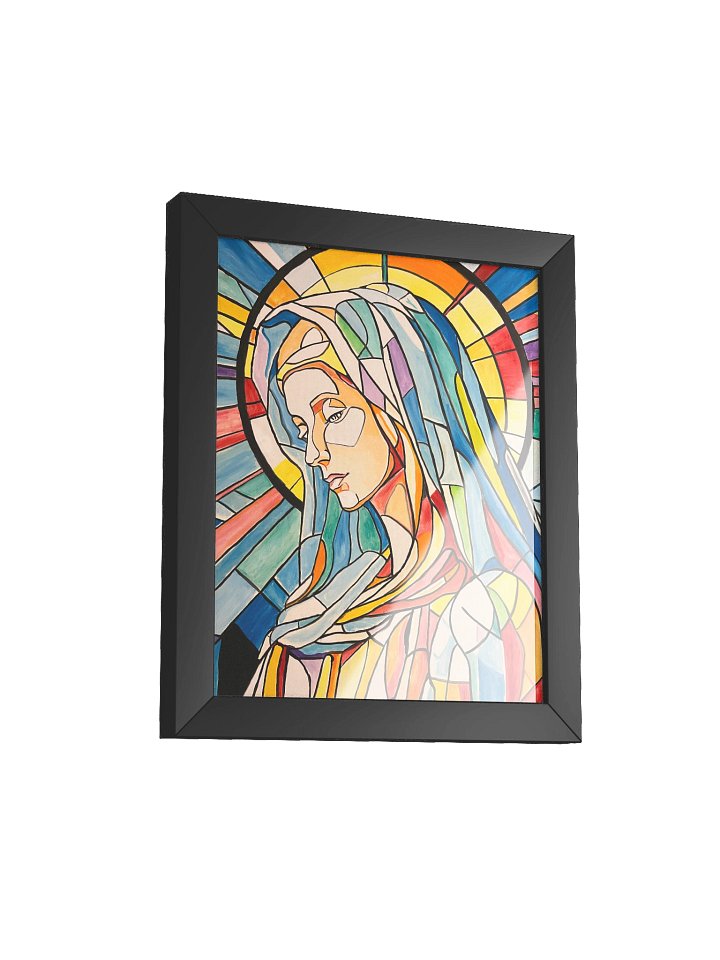 Blessed Mother by Warren Willowdale (Framed High-Quality Matte Fine Art Print) product image (2)