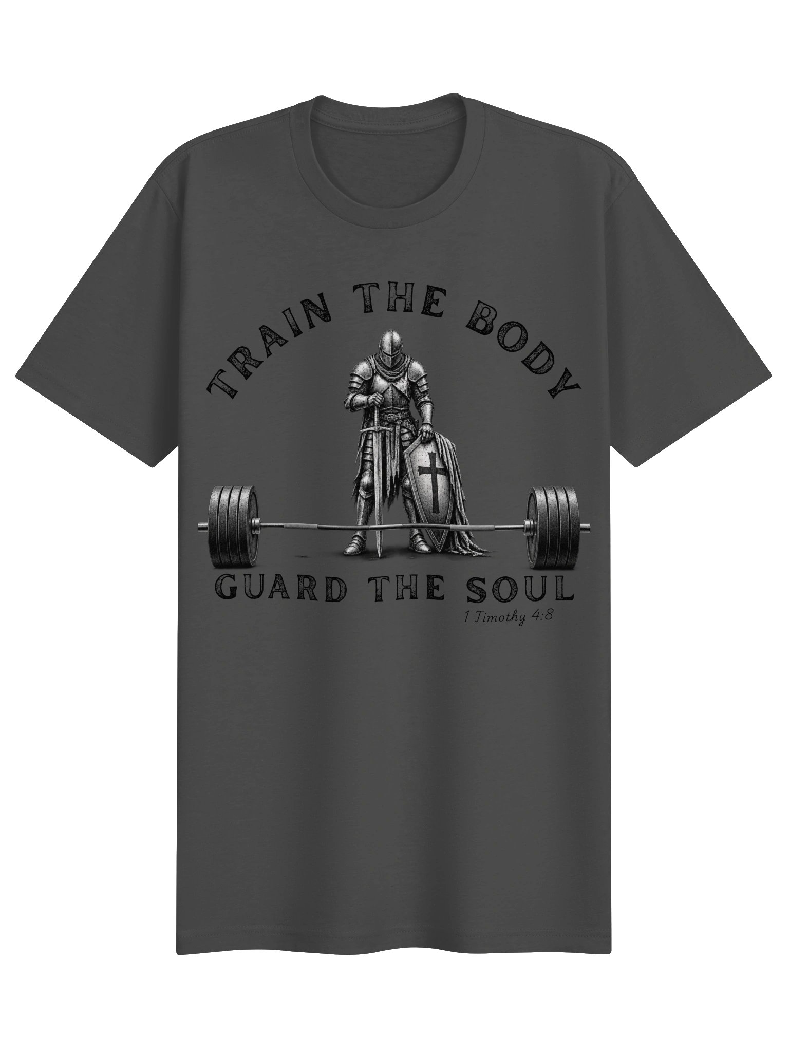 Train the Body, Guard the Soul Tee | 1 Timothy 4:8 product image (5)
