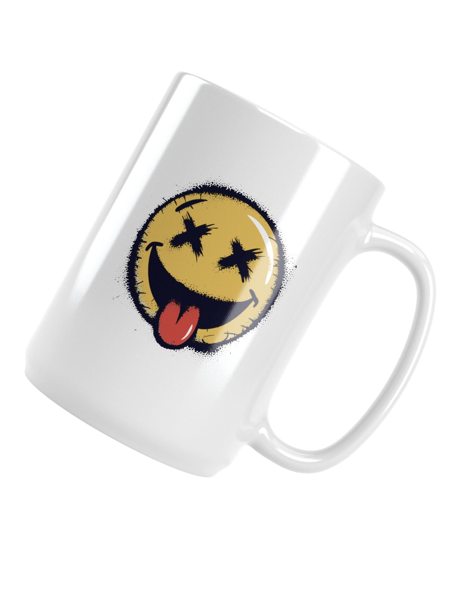 X Smiley – 15 oz Ceramic Mug by UnkoCon product image (4)
