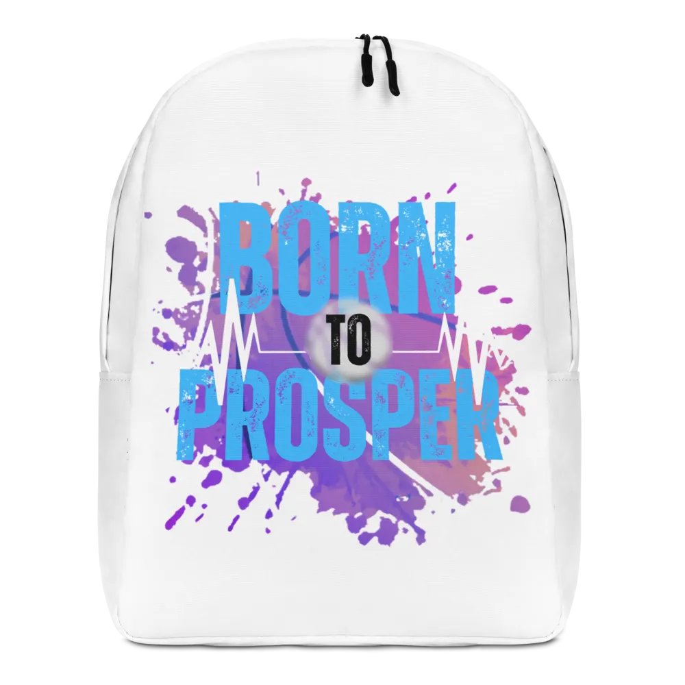 Born to Prosper All-Over Backpack product image (1)