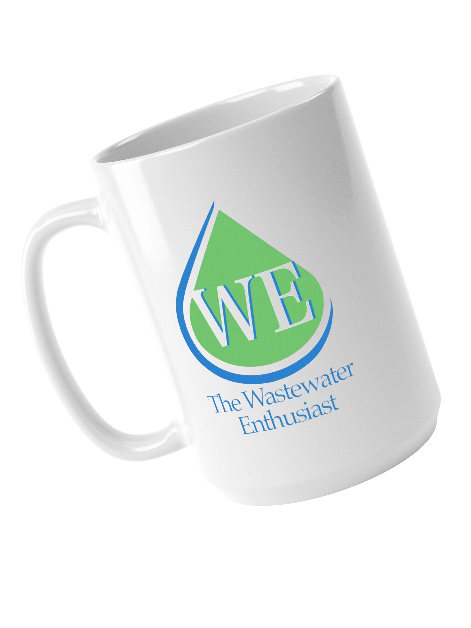 15 oz White Coffee Mug product image (5)