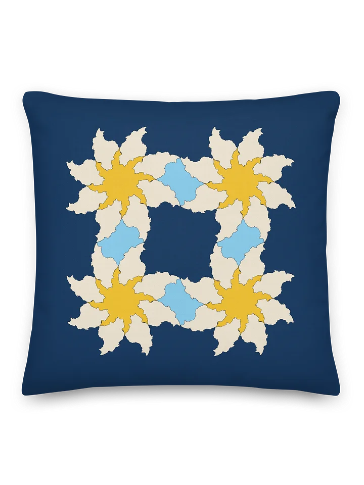 Where Iran Blooms Cushion Cover, Midnight product image (1)