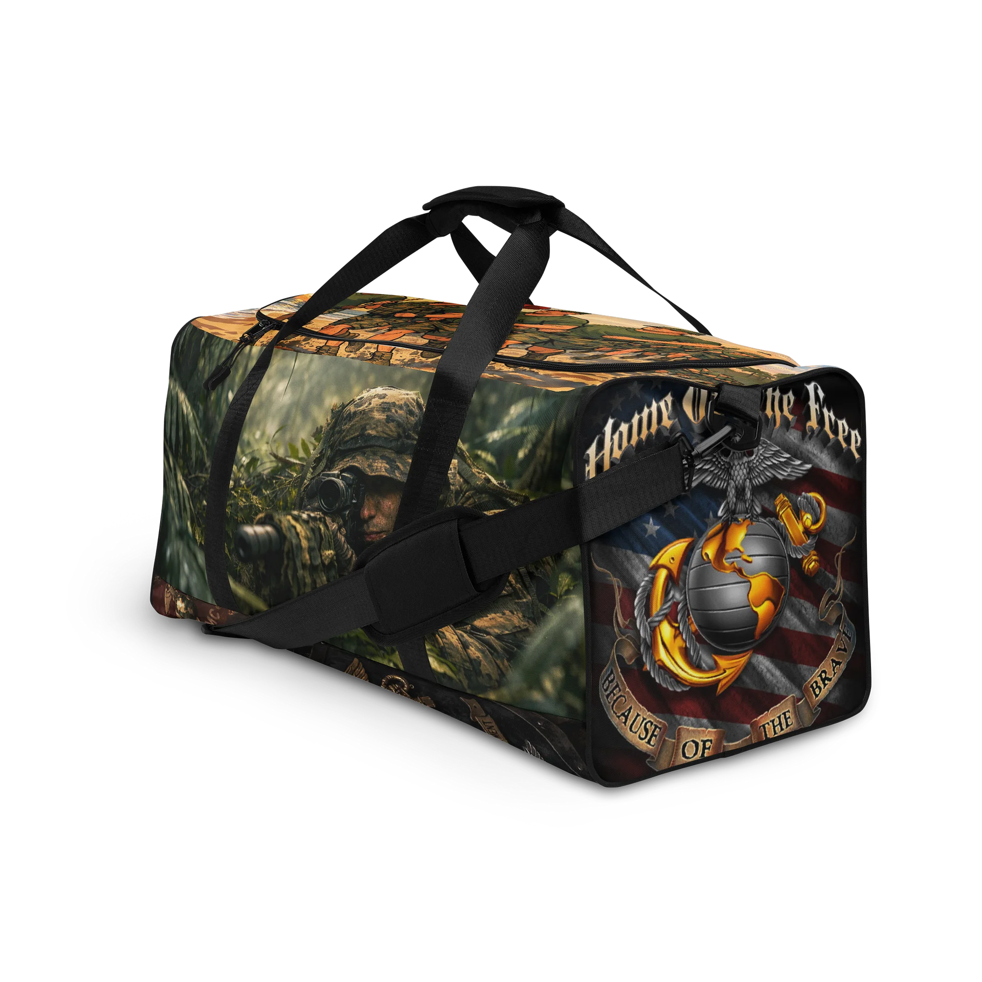 USMC Travel Bag — Once a Marine, Always a Marine product image (6)