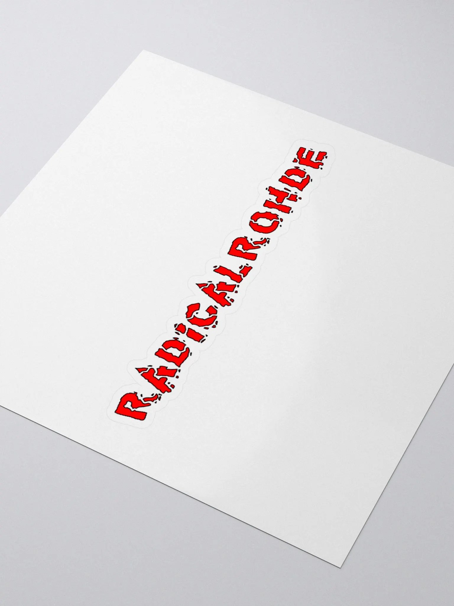 RadRohde Name Sticker product image (3)