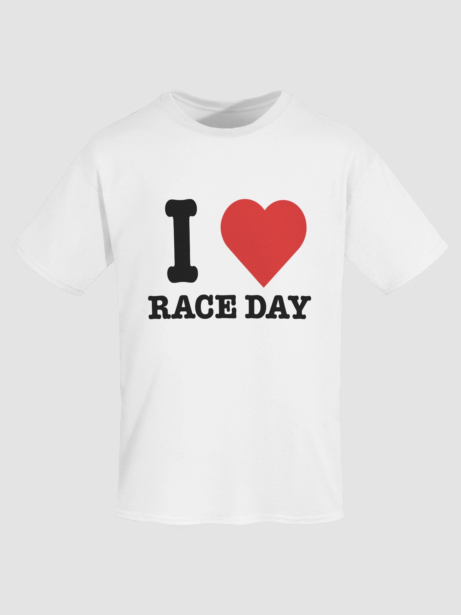 I Love Race Day T-Shirt product image (43)