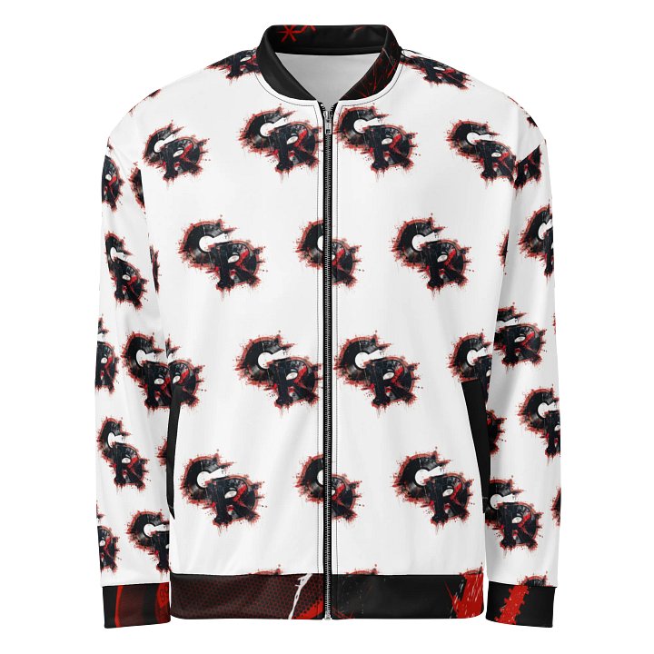 Contusion Records Logo All-Over Bomber Jacket product image (1)