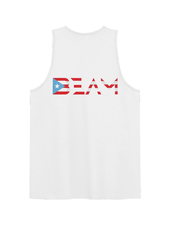 BEAM BORIQUA WHITE TANK TOP product image (2)
