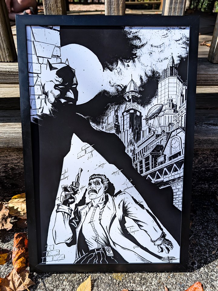 "Batman, Private Eye" | Batman Art Print product image (1)