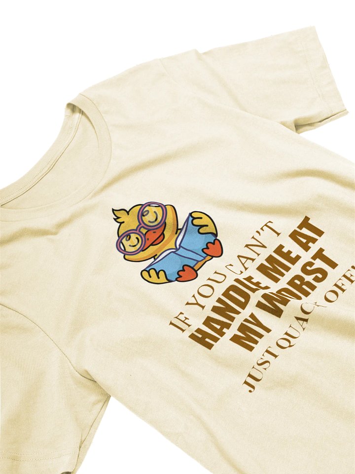 Quirky Duck with Glasses Graphic T-Shirt product image (2)