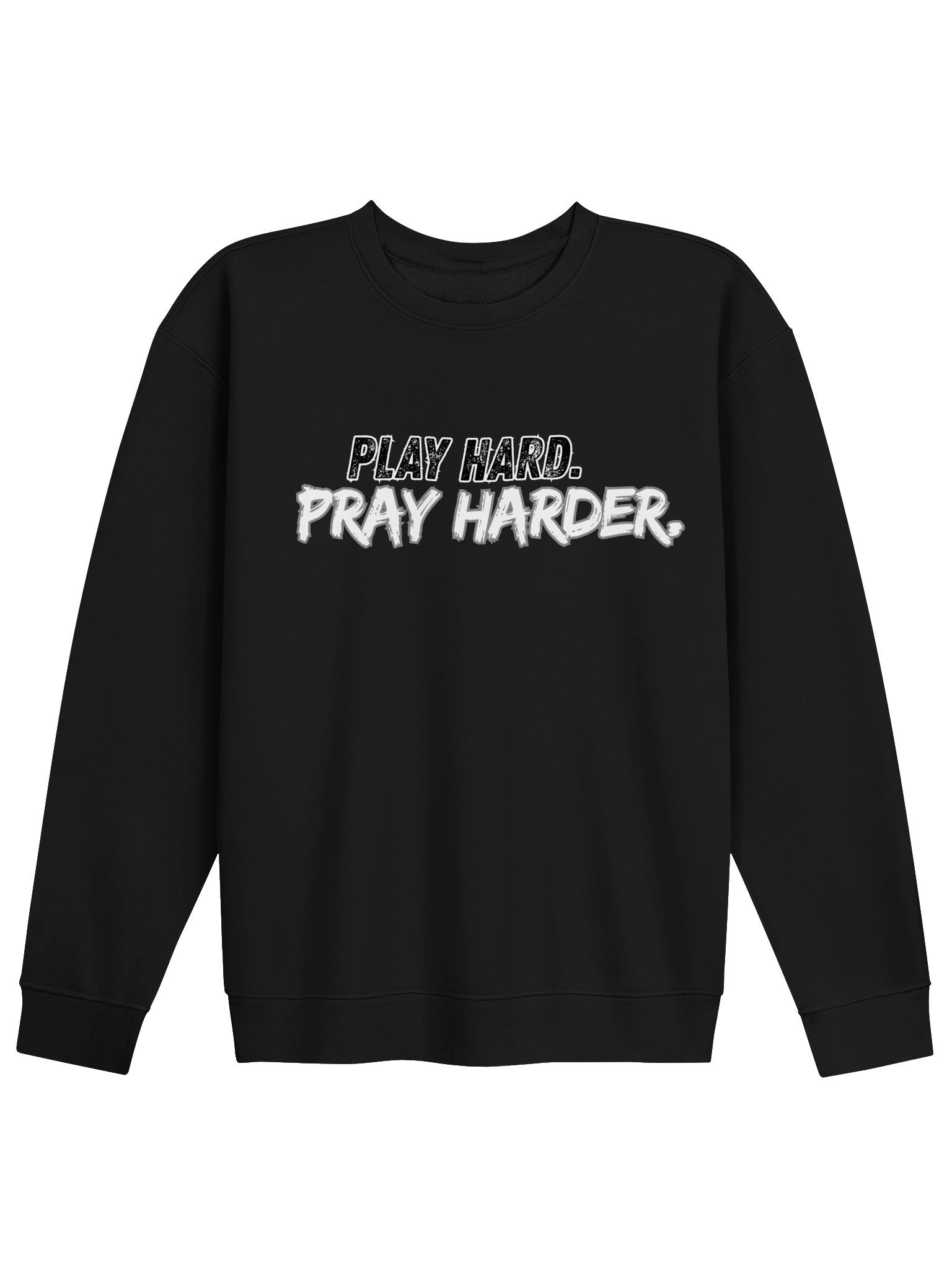 Play Hard. Pray Harder. Comfort Colors Sweatshirt product image (5)