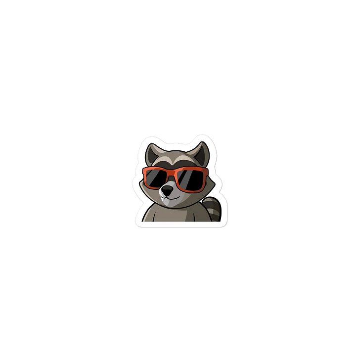RespawnRaccoon Durable Sticker product image (1)