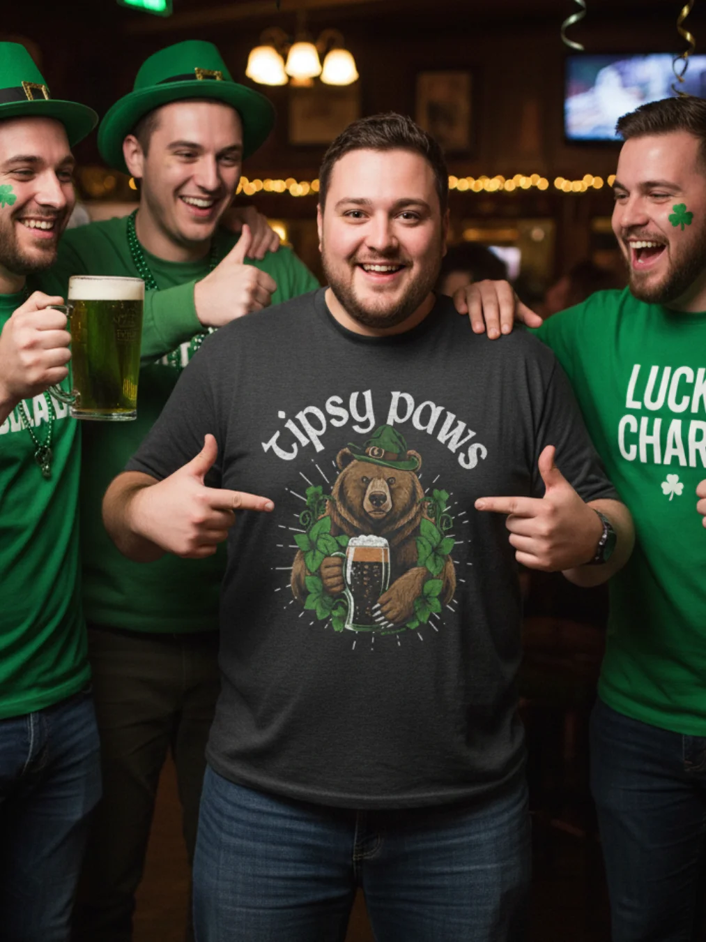 Tipsy Paws T-Shirt product image (2)