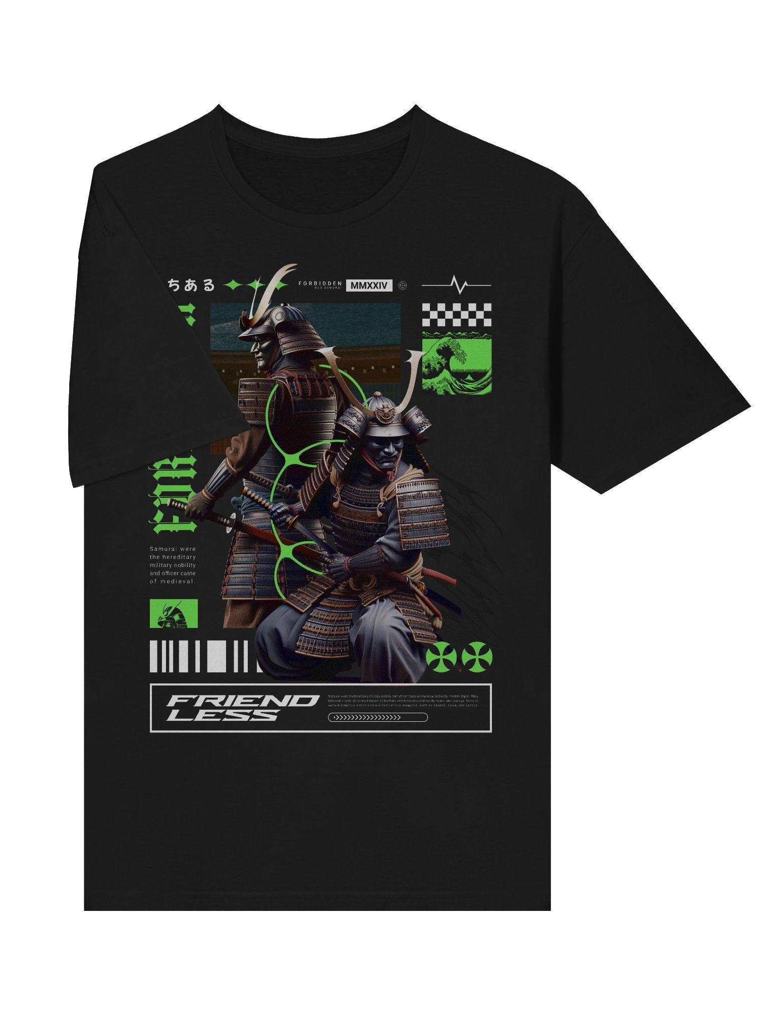 Forbidden Friendless Samurai T-Shirt - Gildan Softstyle product image (3)