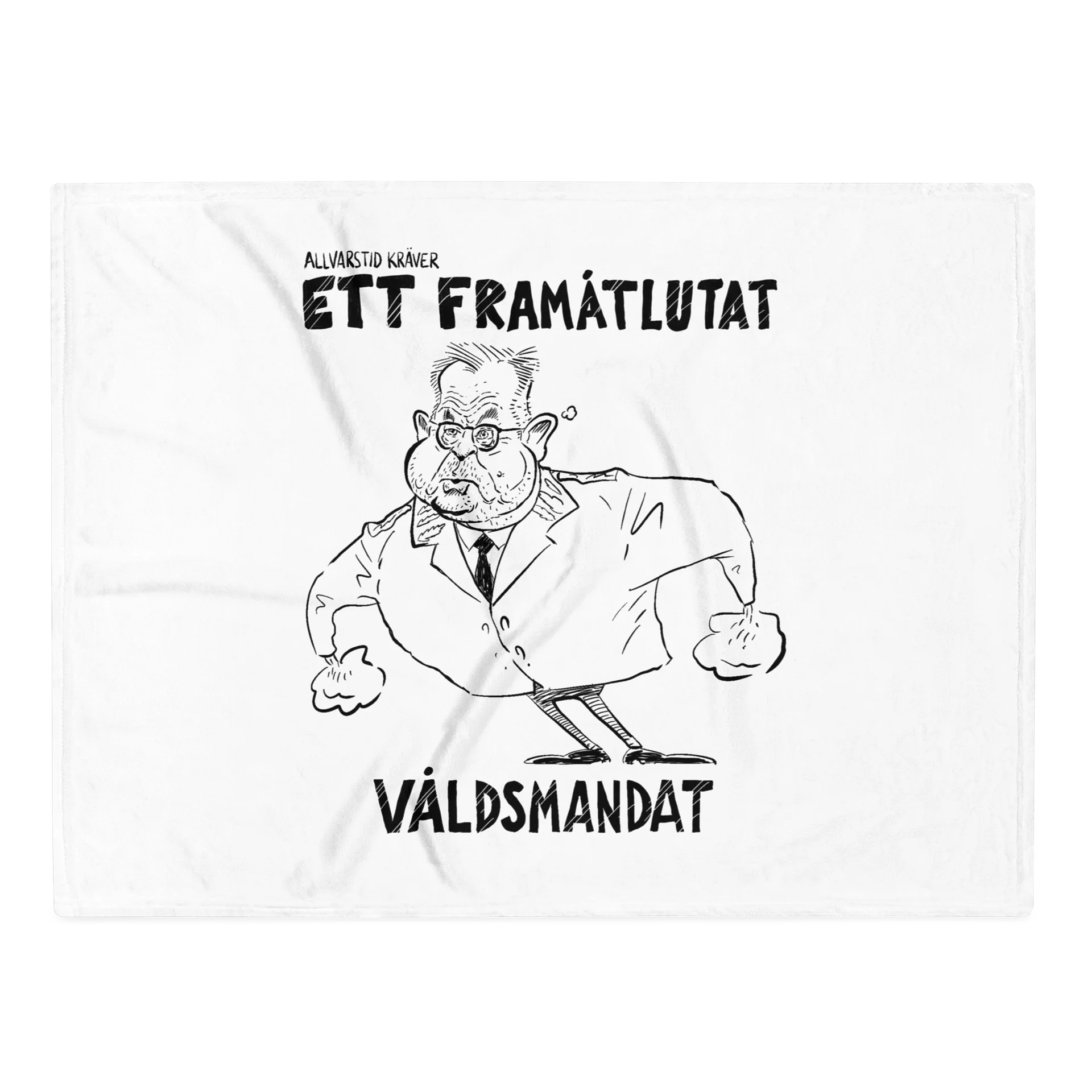 Framåtlutat våldsmandat - Filt (signed by @Kluddniklas!) product image (2)