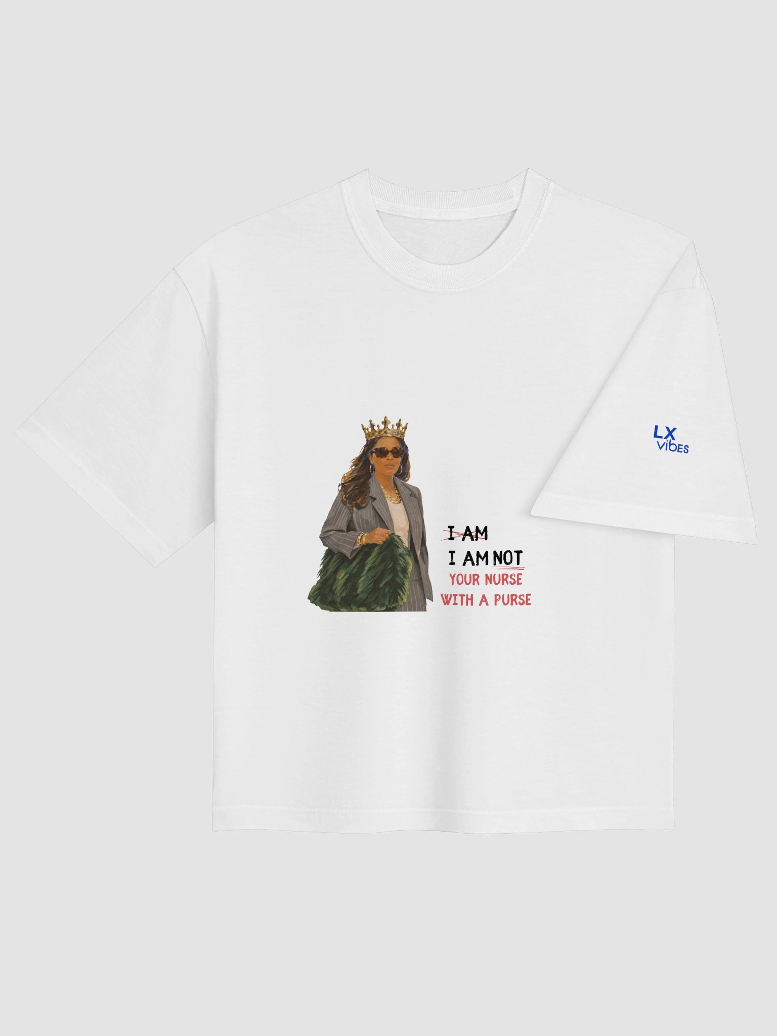 LX Vibes T-Shirt Nurse With A Purse product image (6)