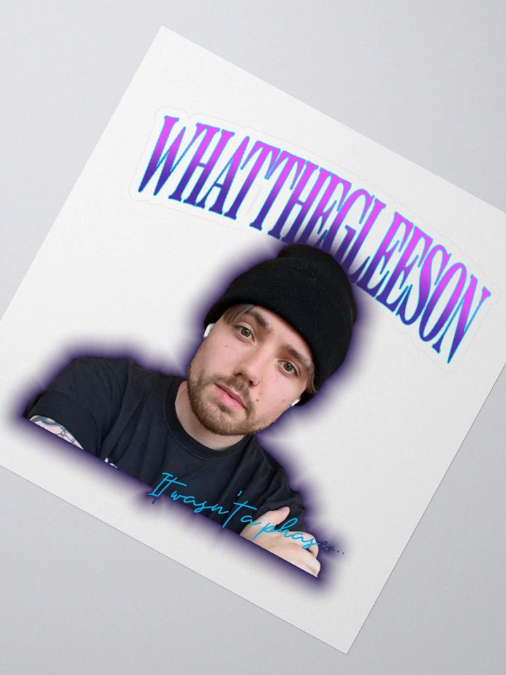 WhatTheGleeson 90s Bootleg Sticker product image (6)