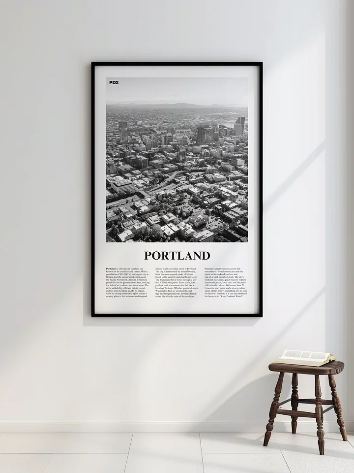 Portland 01 Newspaper Poster product image (2)