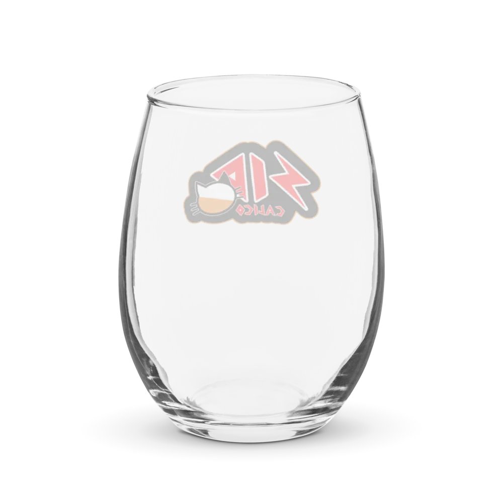Sid Calico logo wine glass product image (2)
