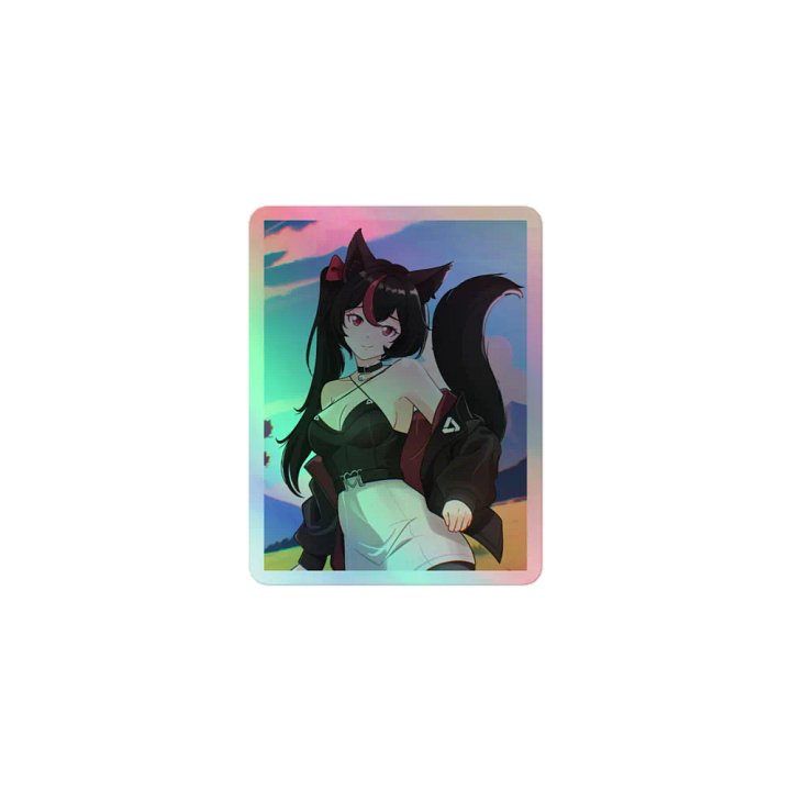 Kitsune Holographic Sticker Sheet product image (1)