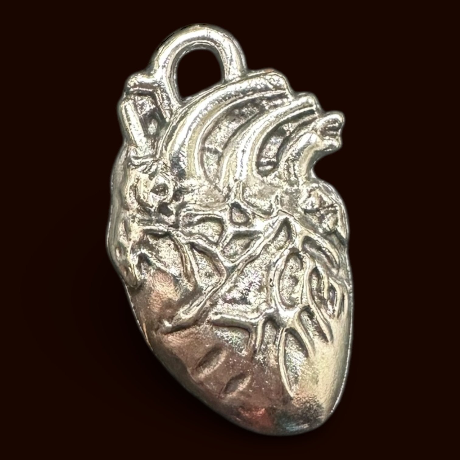 Anatomical Heart Silver Whinny Winners Braid and Bridle Charms for Horses | Little Shop of Ponies product image (1)