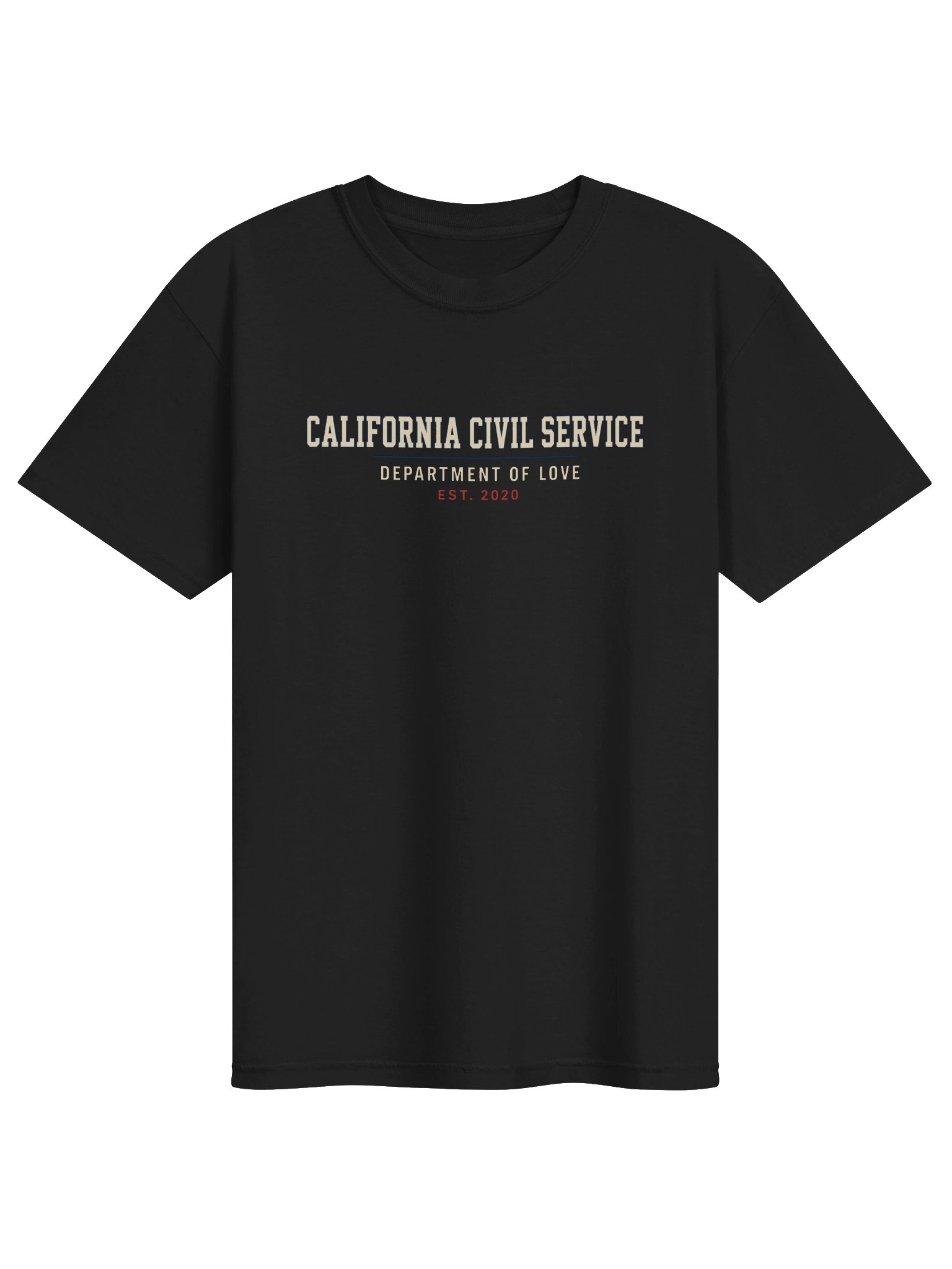 California Civil Service Tee - Dept. of Love State Worker Shirt product image (1)