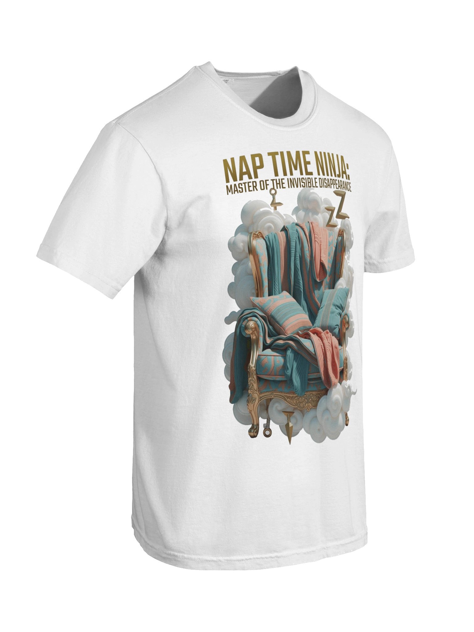 Nap Time Ninja T Shirt, Invisible Disappearance Mug, Funny Dad Gift product image (8)