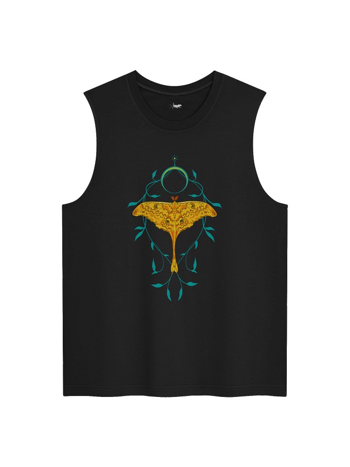 Celestial Moth Emblem Muscle Tank product image (2)