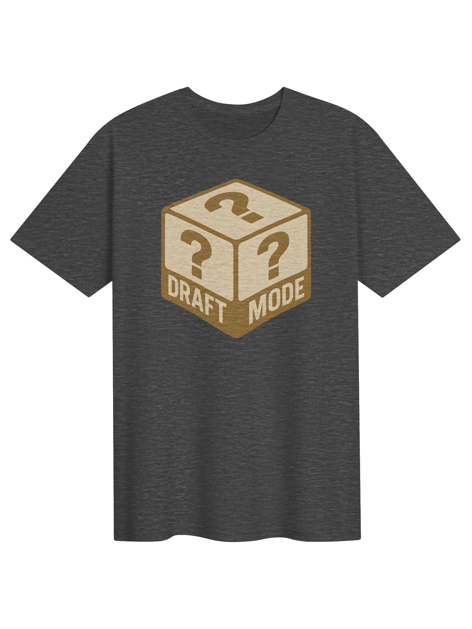 Draft Mode Heather Grey T-Shirt product image (1)