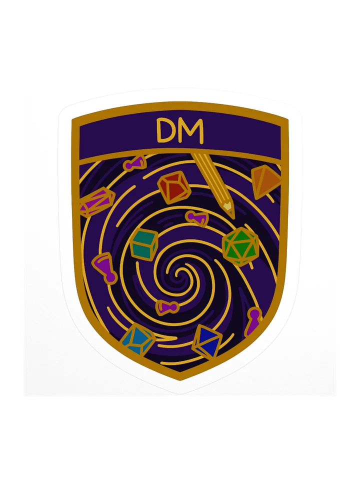 Dungeon Master Emblem Sticker product image (1)