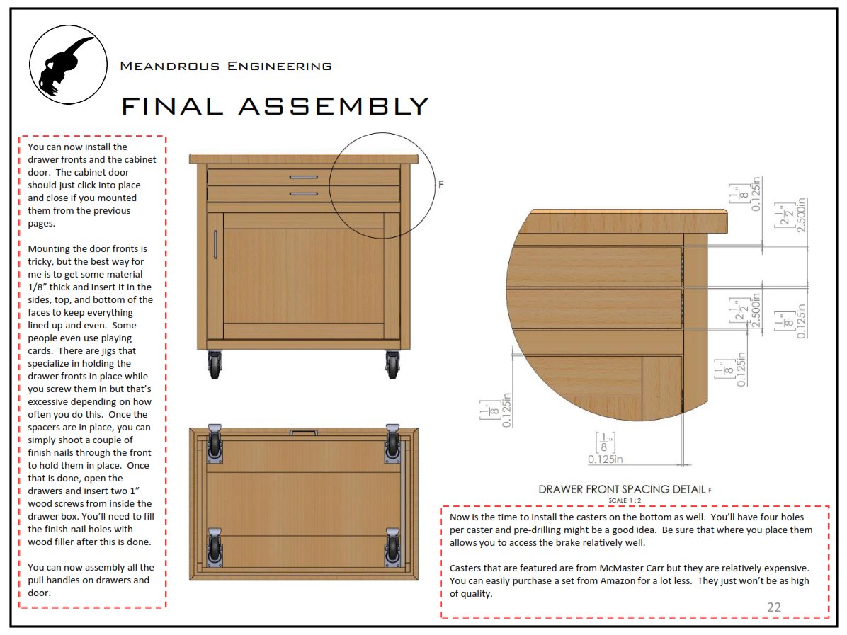 DIY Mobile Tool Cart Build Plans product image (4)