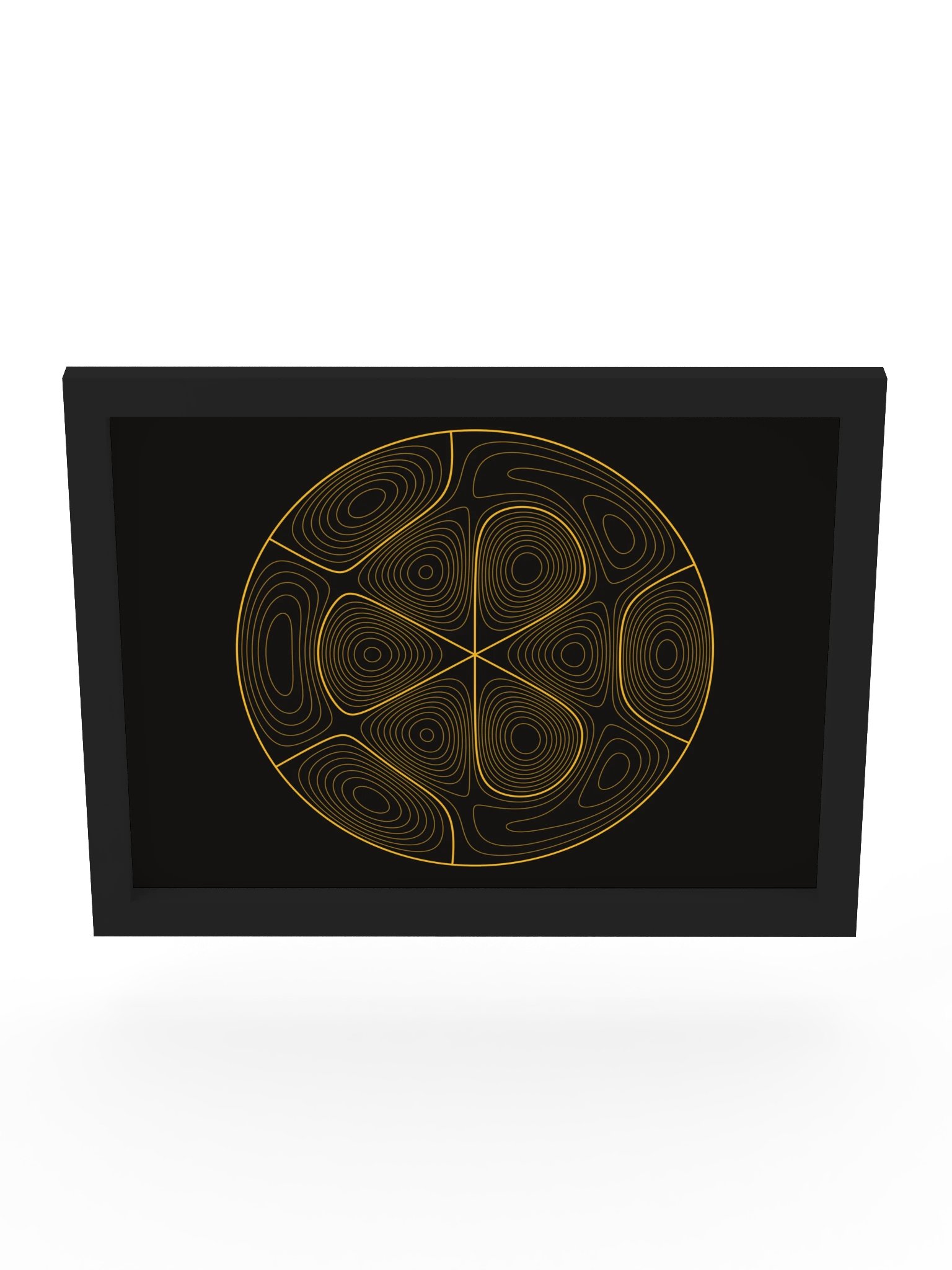 Sacral · Lines Framed Poster product image (70)