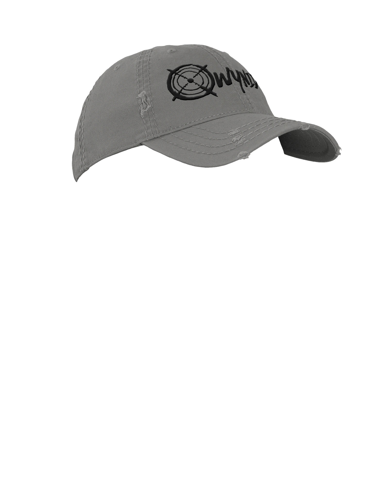 Represent Series Distressed Dad Hat - Qwynide - BlkOut product image (20)