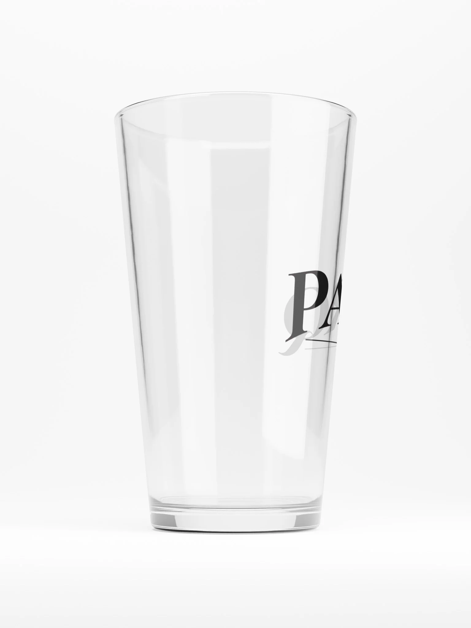 PARQ Shaker Pint Glass product image (2)