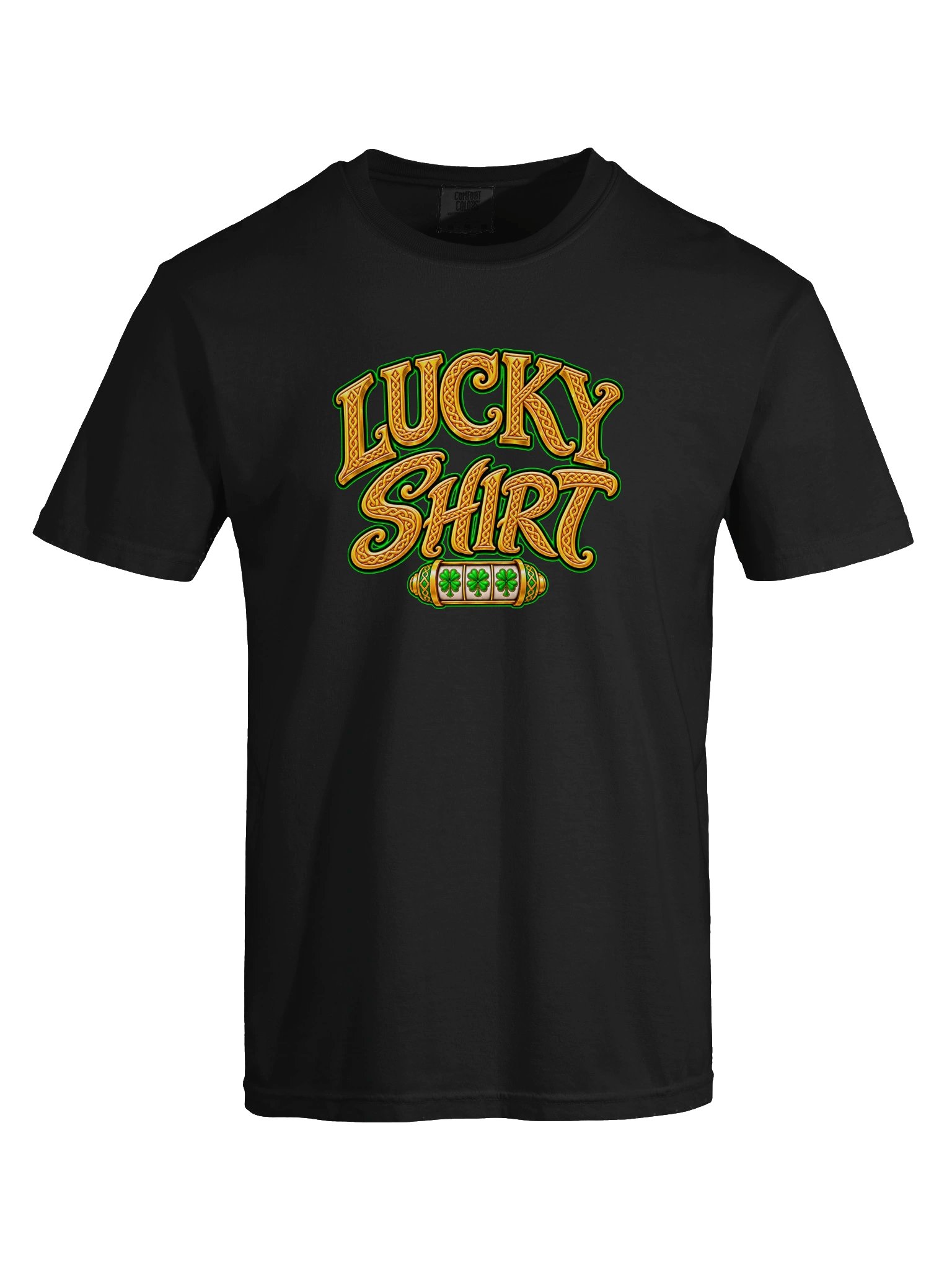 Lucky Shirt (Clovers) - Comfort Colors Garment-Dyed Heavyweight T-Shirt product image (5)