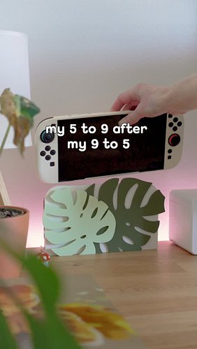 Clocking in for my shift in pokopia 🫡 

#5to9afterthe9to5 #pokopia #cozygaming #deskinspo