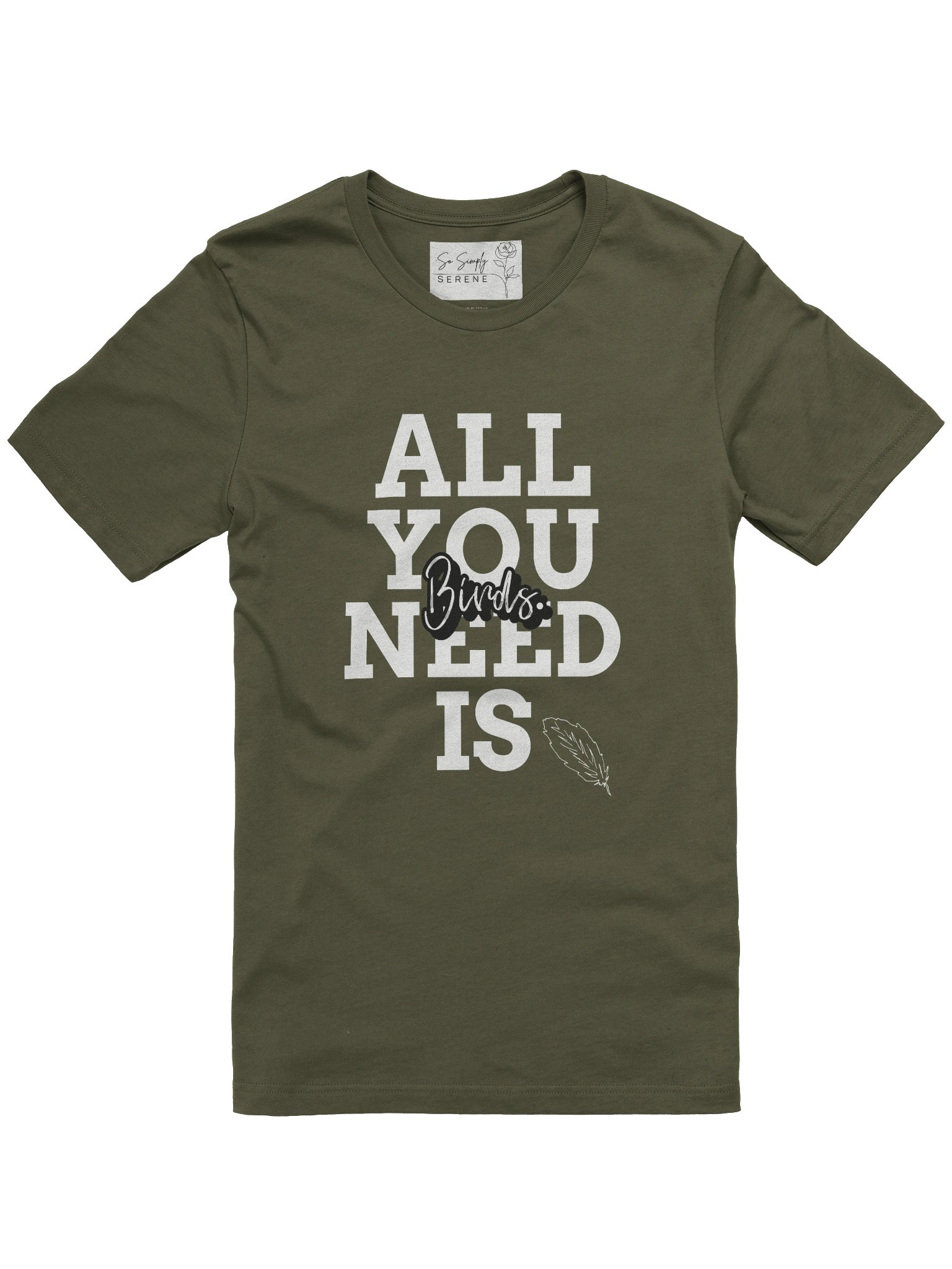 All You Need Is Birds Tee — Bird Lovers Collection product image (1)