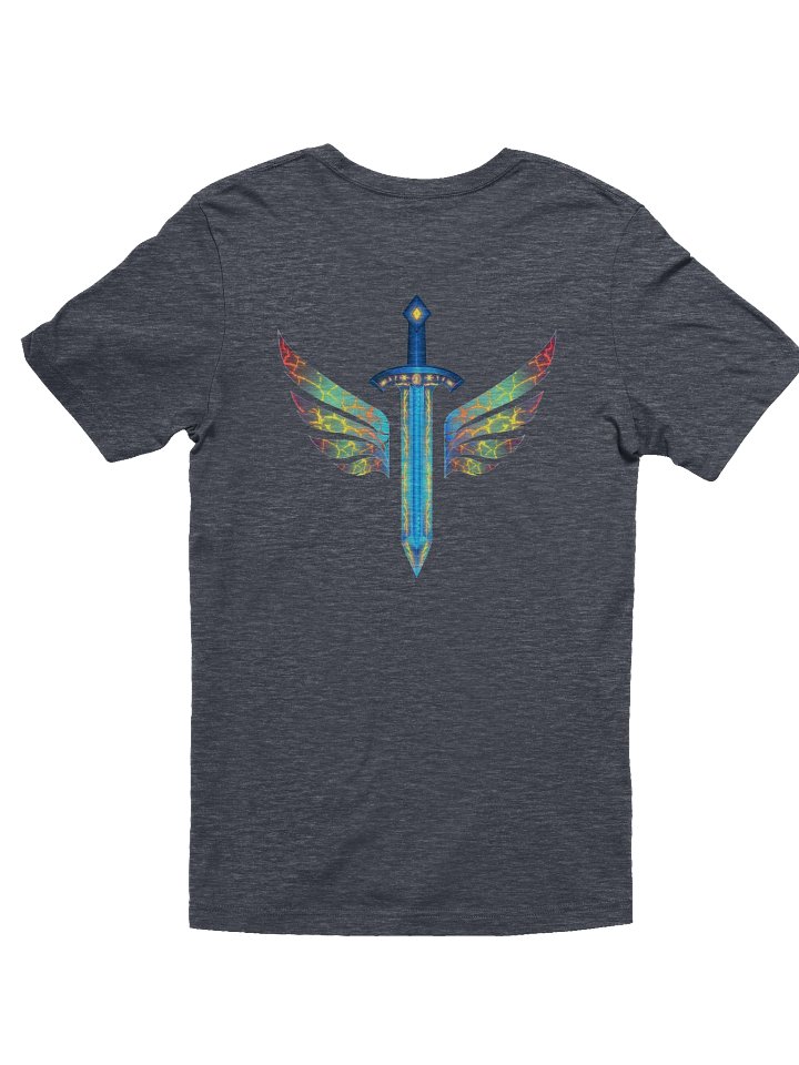 Winged Sword Monochrome T-Shirt product image (11)