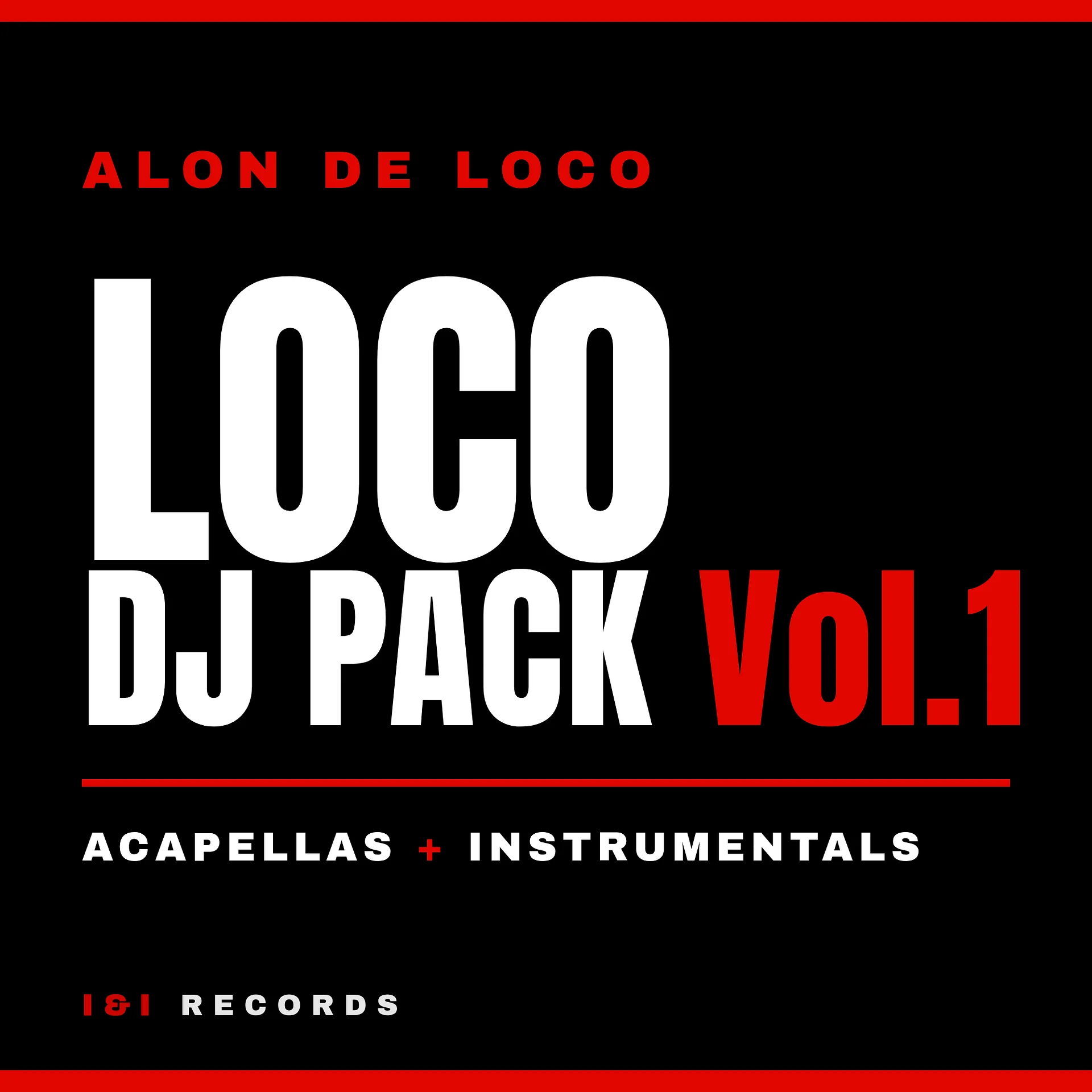 LOCO DJ PACK Vol.1 · אקפלות ואינסטרומנטלים רשמיים · אלון דה לוקו product image (1)