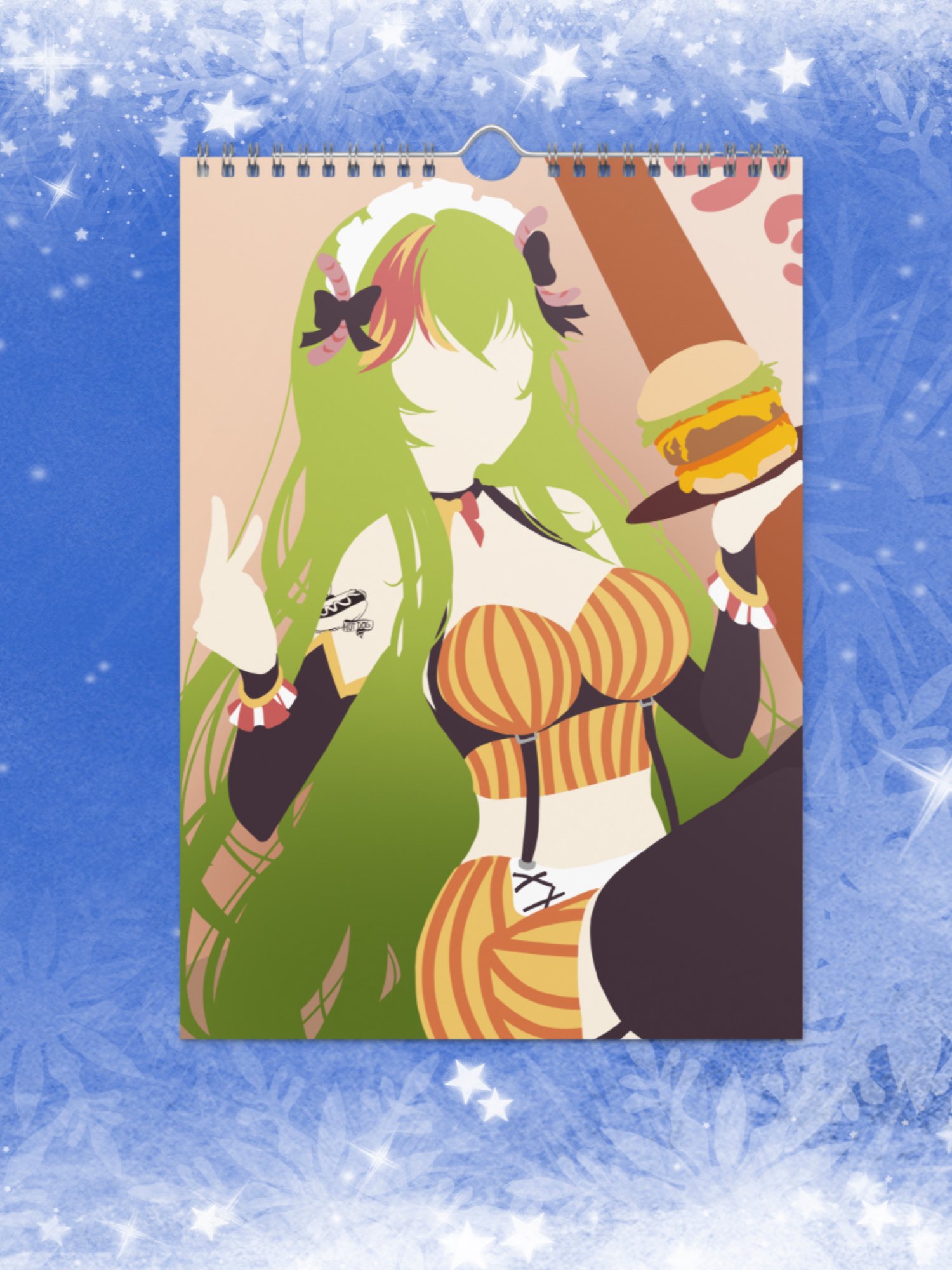 2025 Official Meat Mommy Wall Calendar product image (1)
