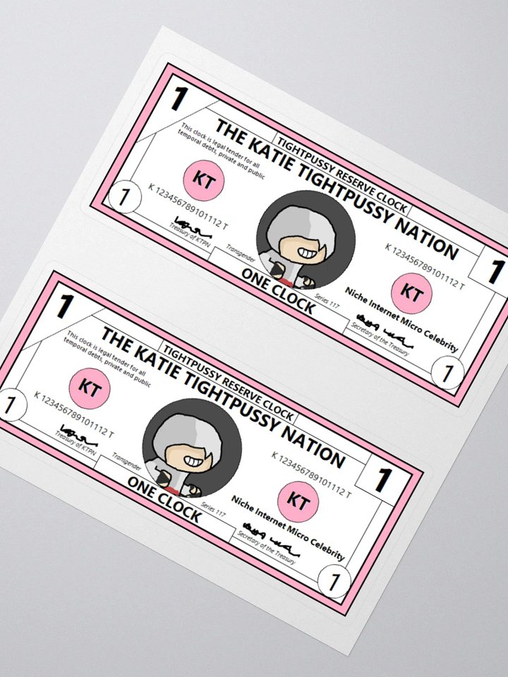 Tightpussy Reserve Clock Stickers product image (2)