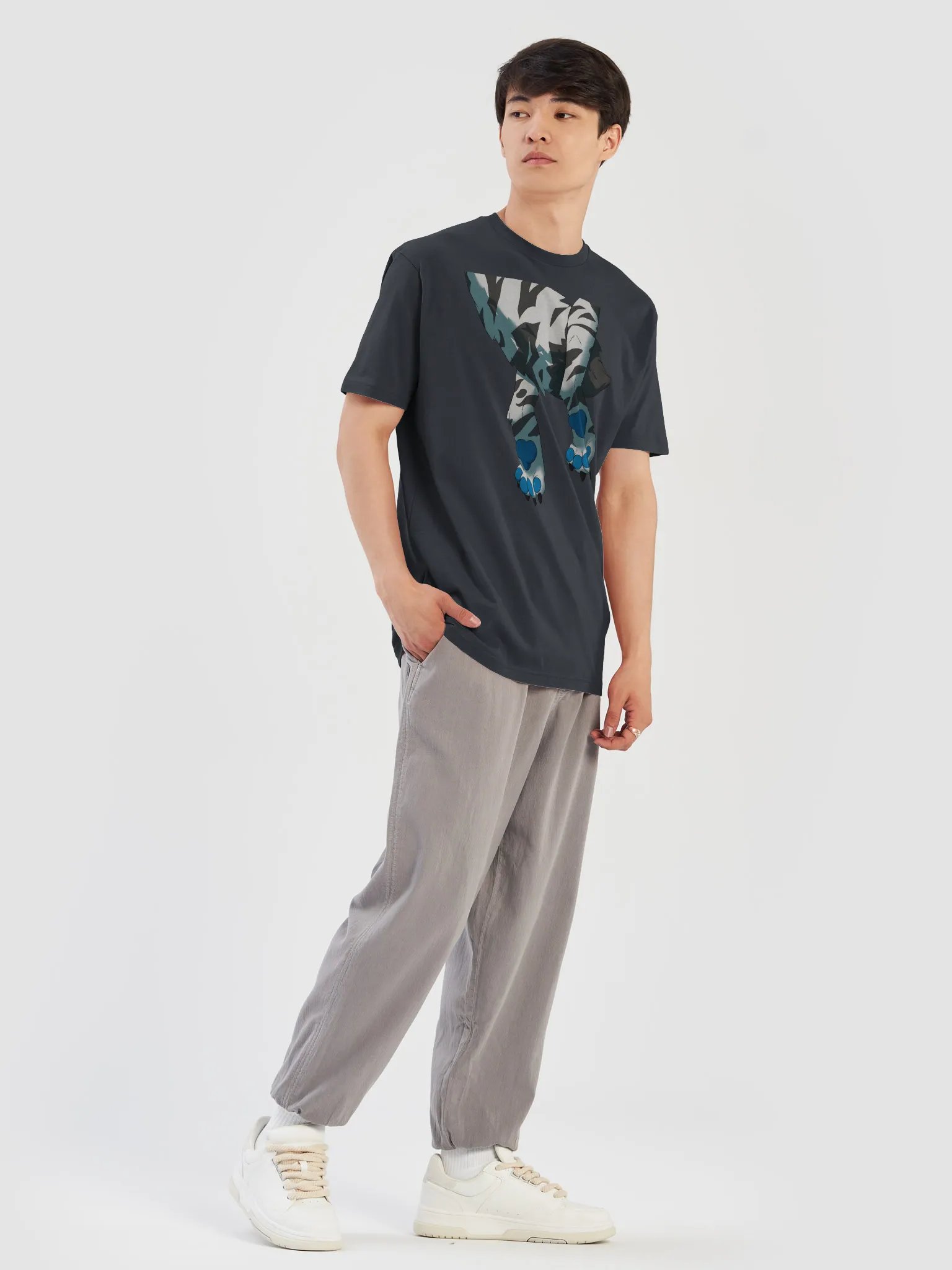 Tiger2Paws Next Level T-Shirt product image (36)