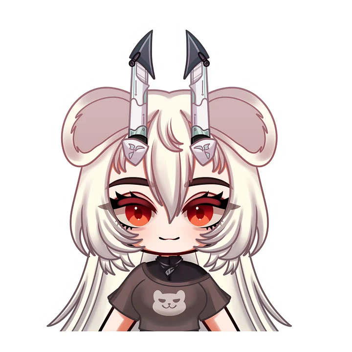 Lily Half Body Sticker product image (1)