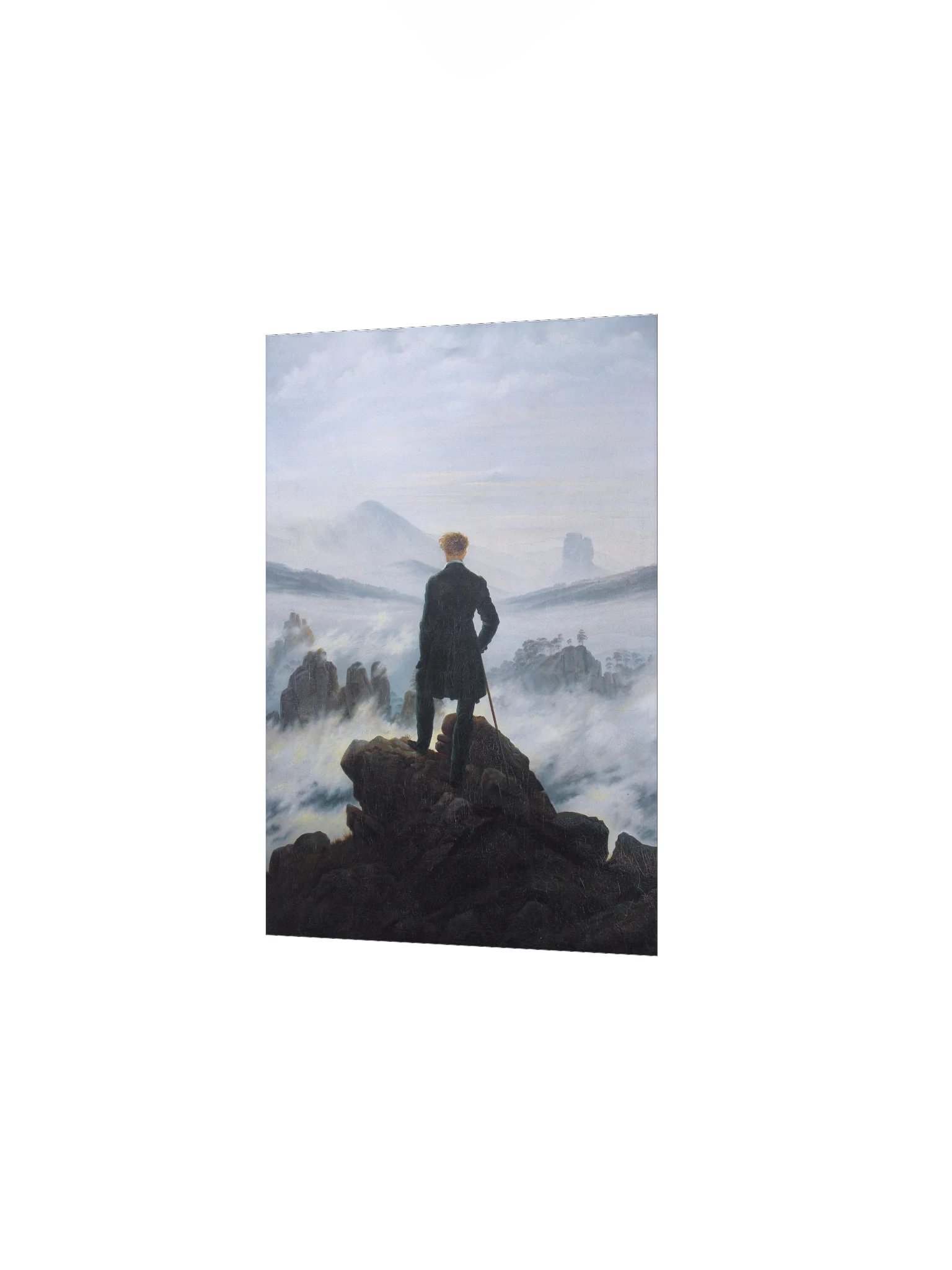 Wanderer above the Sea of Fog-Matte Print product image (2)