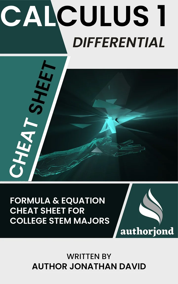 Copy of Differential Calculus (CALC 1) - The Ultimate Cheat Sheet for Math and Physics product image (1)