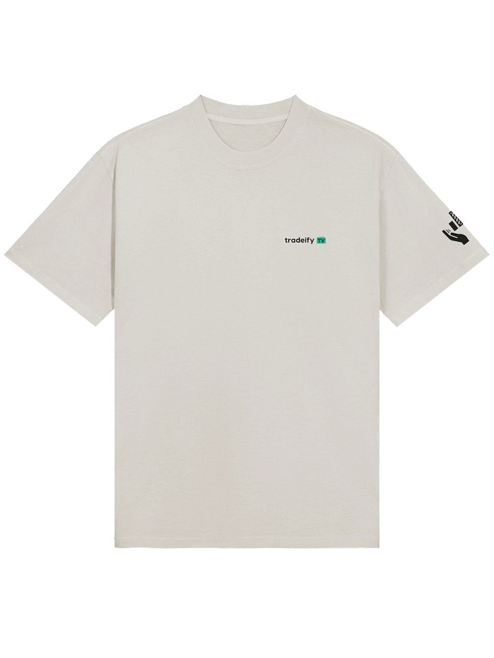 Tradeify TV Premium Tee (Faded Bone) product image (1)