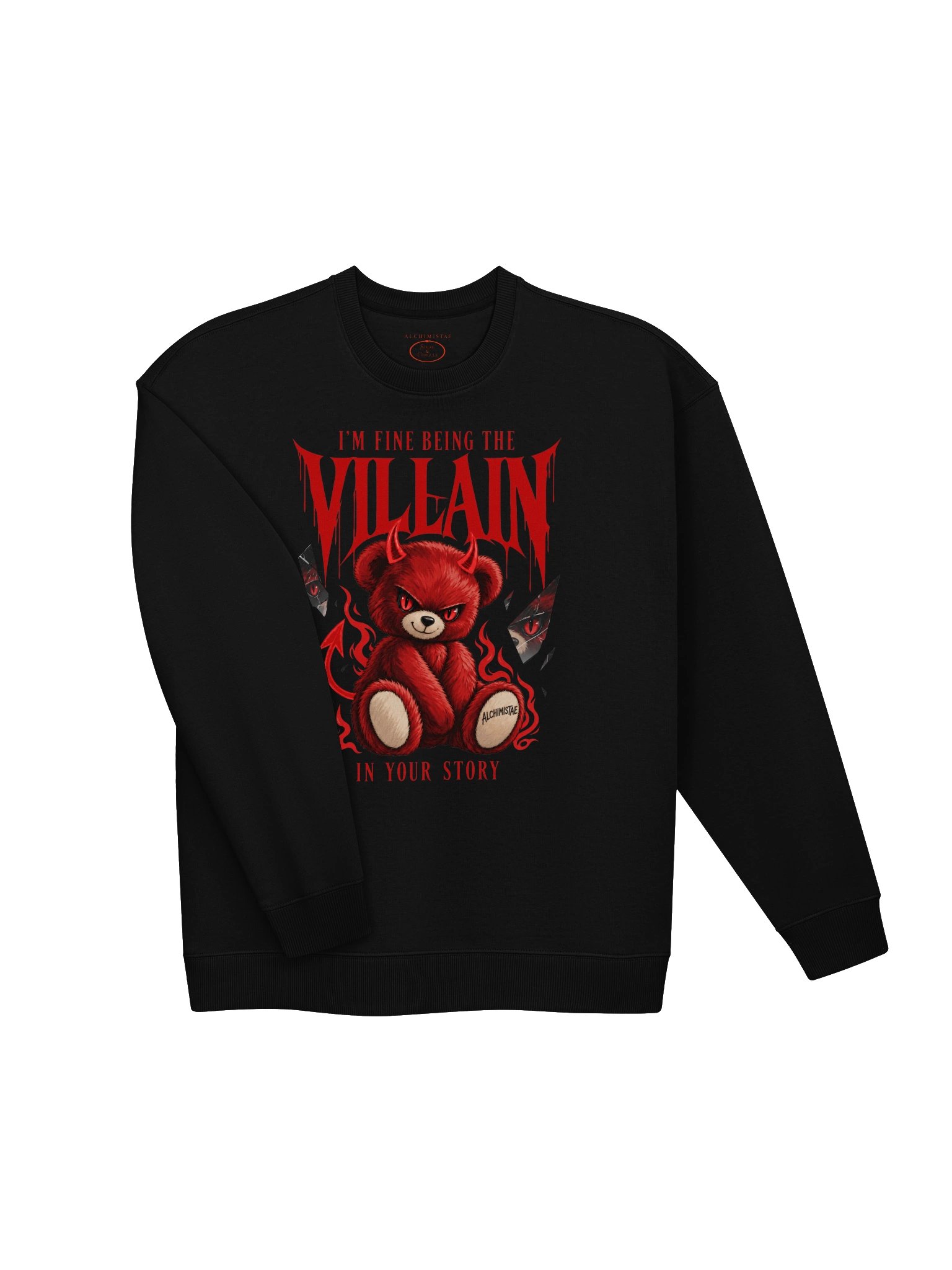 Sweatshirt Unisexe Oversize Coton Bio Poids Lourd – THE VILLAIN product image (7)