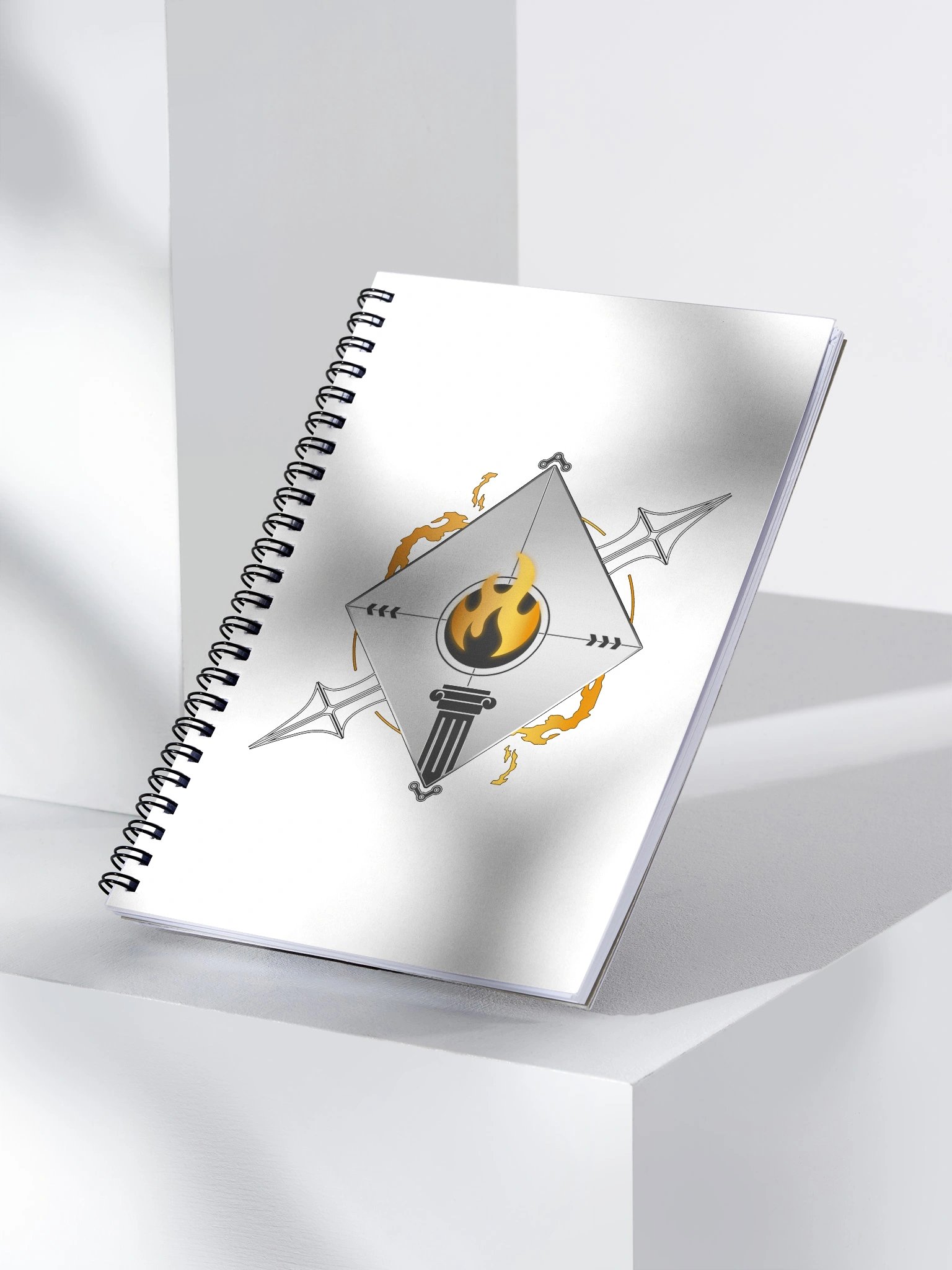 Stoic Spiral Notebook (Fire Keepers) product image (3)