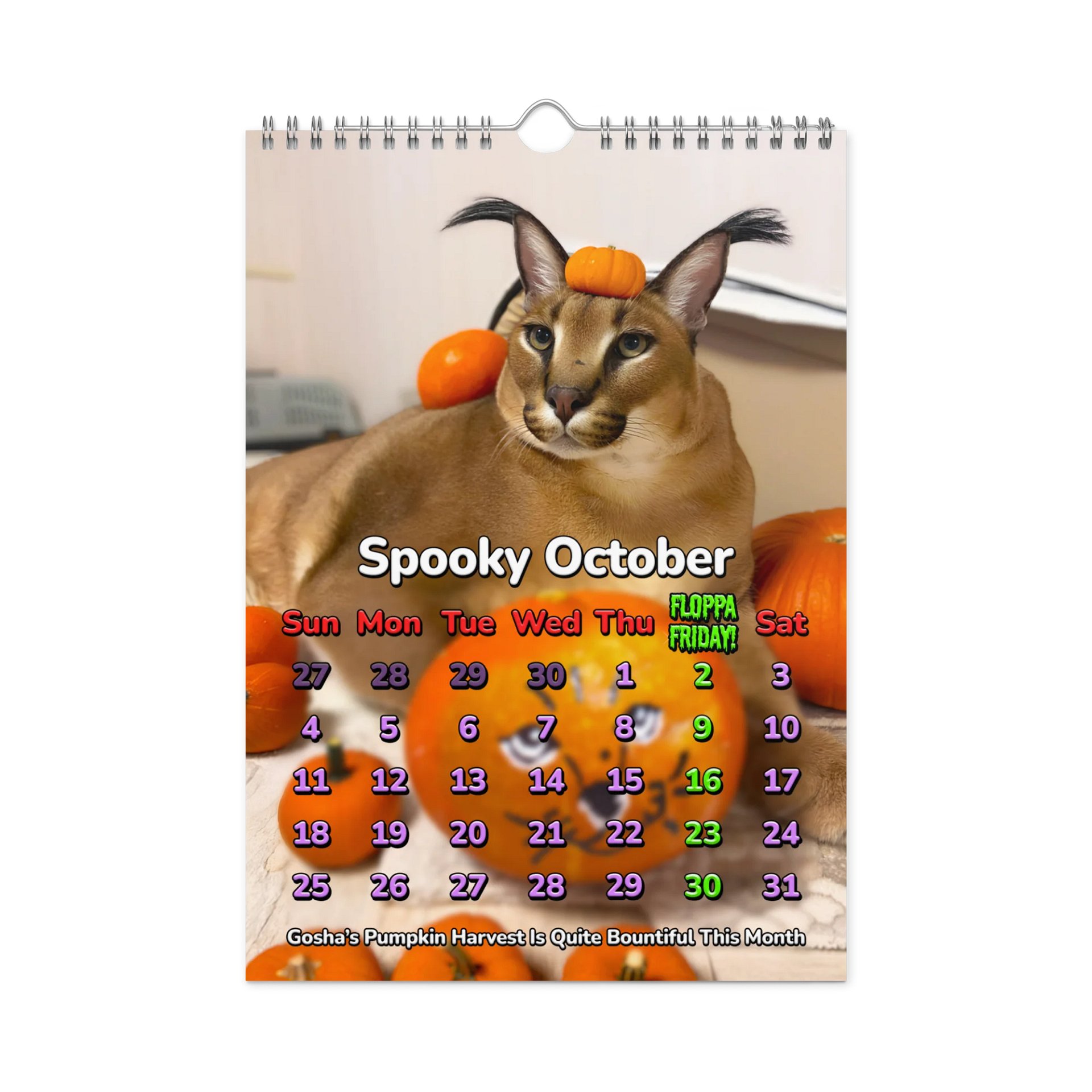 MEDIUM CARACALENDAR 2026 (Limited Edition) product image (12)