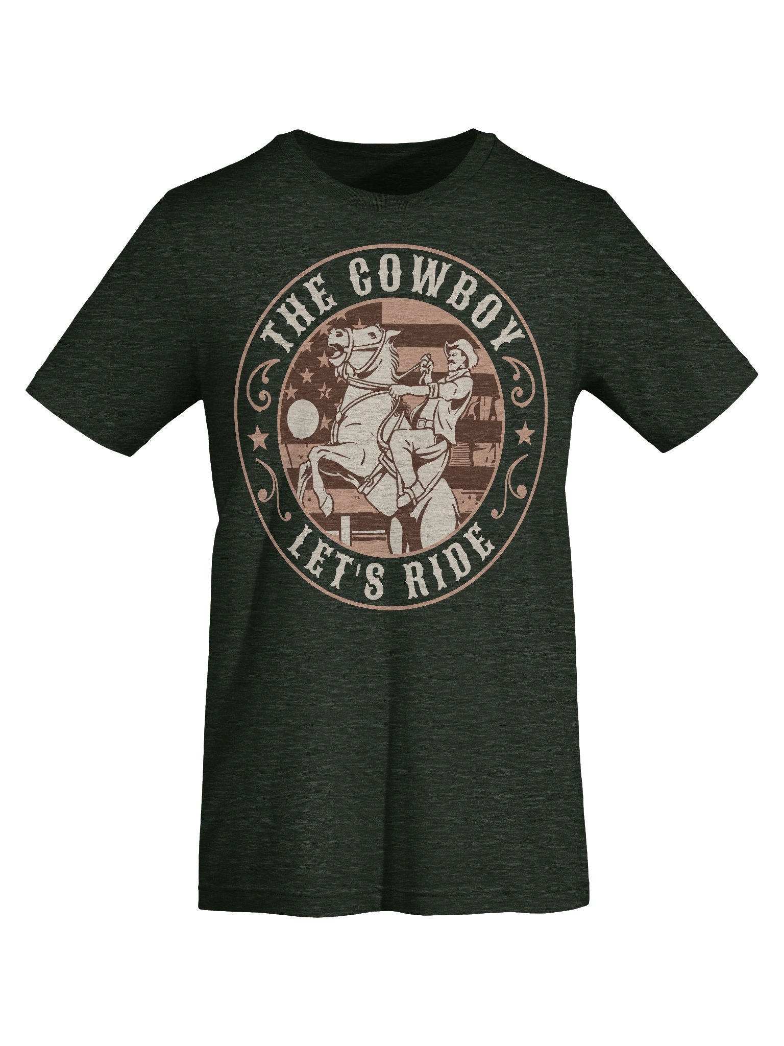 Let's Ride: A Western T-Shirt for Every Cowboy at Heart product image (7)