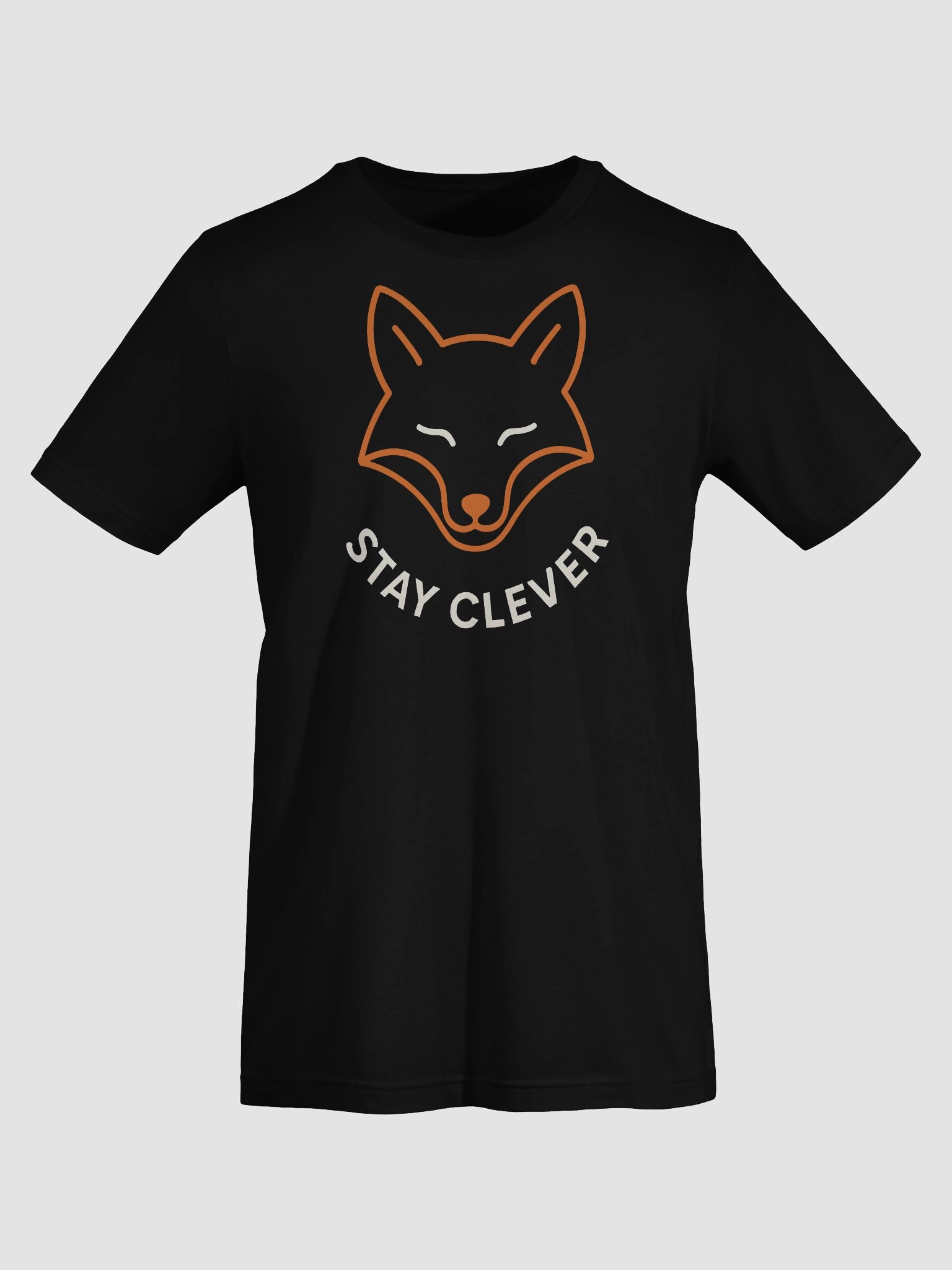 Clever Fox Minimalist T-Shirt product image (7)